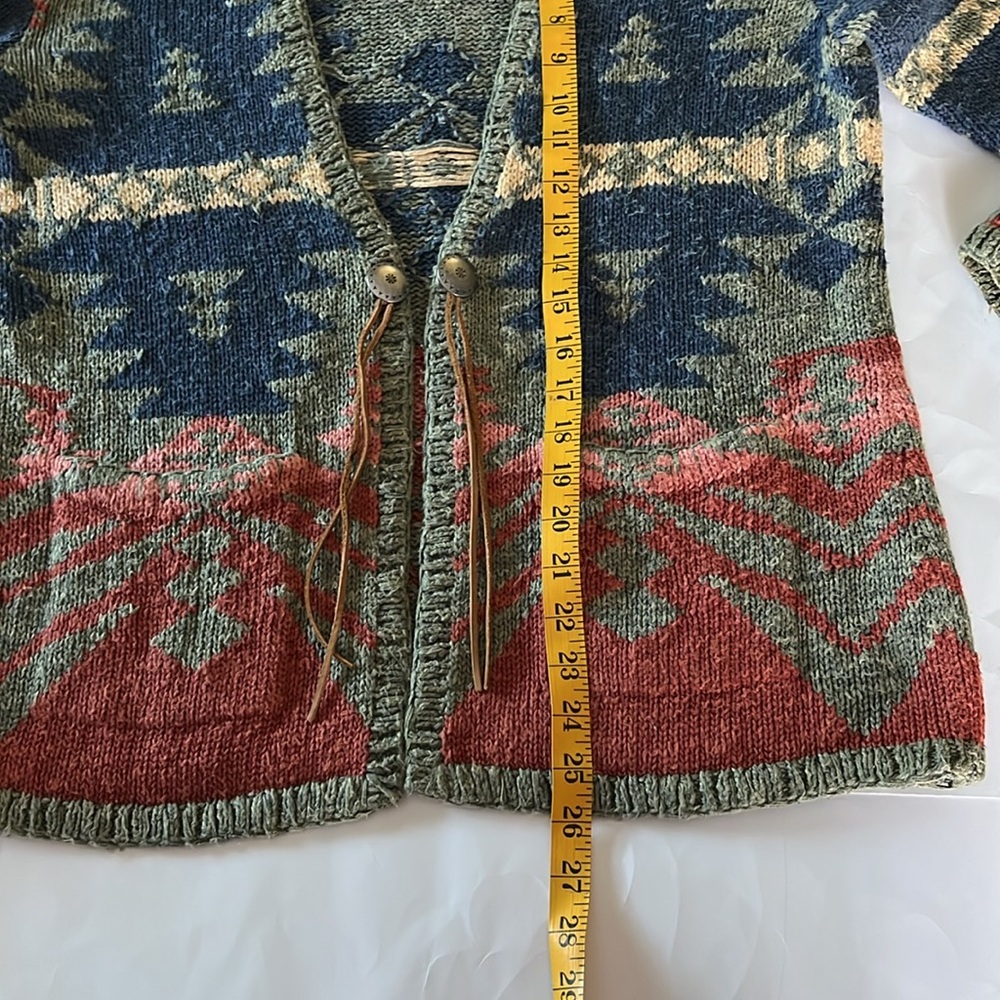 Lauren Ralph Lauren Aztec Cardigan - Picture 15 of 16